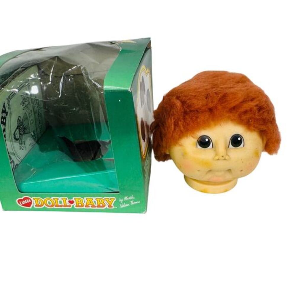 5 for $25| Original Doll‎ Baby Doll Head by Martha Nelson Boy Red Short Hair